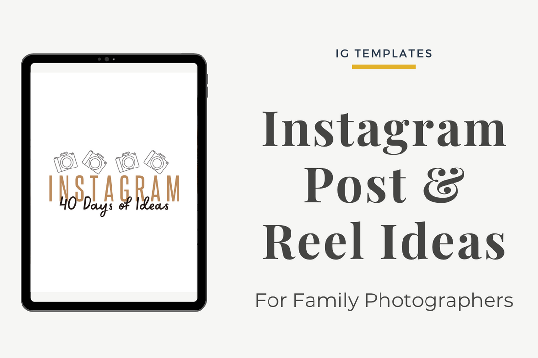 40 Days of Instagram Ideas