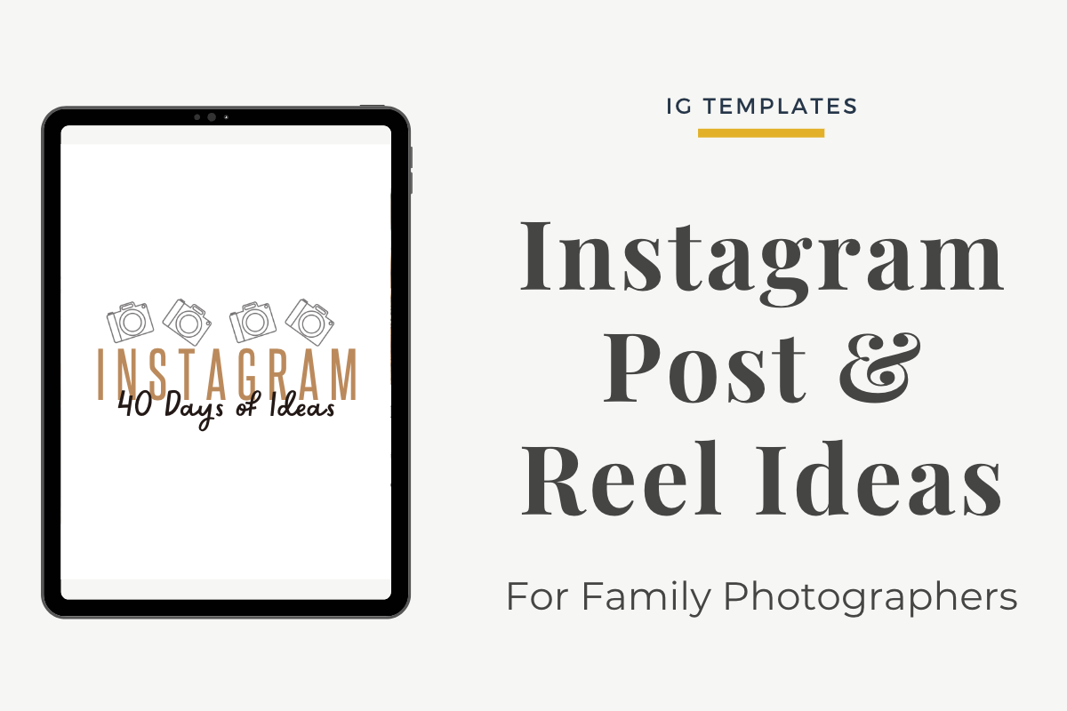 40 Days of Instagram Ideas